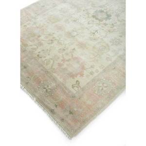 Tapis en laine noué à la main Aalam, motif médaillon rouge-orange, kilim abstrait fait main pour la maison, 9x12 rectangulaire, idéal pour adolescents, entrée et couloir - Product Image 2