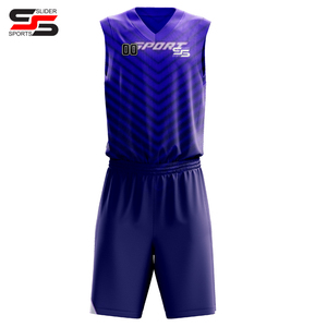 Uniforme de basket-ball pour hommes Ensemble de chemises et de shorts d'équipe Maillot de jeu athlétique Uniforme de basket-ball sublimé sportif - Product Image 1