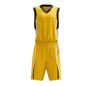 Ensembles d'uniformes de basketball pour enfants unisexes, grande taille, respirants, antibactériens, anti-UV, séchage rapide, haute qualité, personnalisables - Product Image 3
