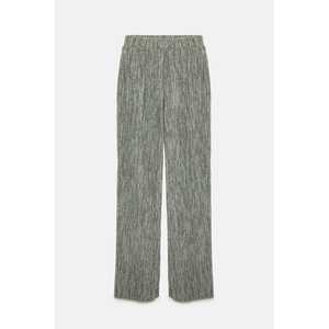 Pantalones Casuales de Mujer Mega Merchant, Cintura Elástica, Acanalados, Transpirables, Suaves, Estilo Cargo, Decoración con Rayas Laterales, Largo Midi, 100% - Product Image 5