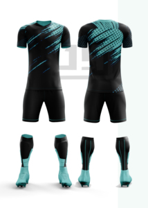 Uniforme Profesional de Fútbol Ligero, Pantalones Cortos de Fútbol 100% Poliéster con Cordón Ajustable, Diseñados para Competencia - Product Image 3