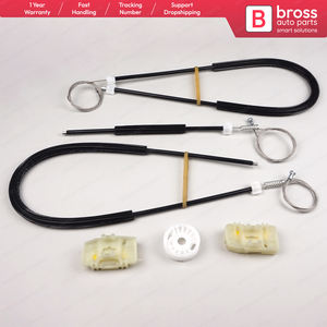 Juego de reparación de regulador de ventanilla eléctrica BWR815 delantero izquierdo para Ibiza MK4 6J8 6P8 6J5 6P1 2008-2017 5 puertas 6J4837401 Bross Auto Parts - Product Image 5