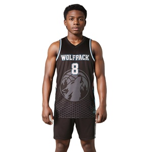 Nouvelle conception 2026 – Maillots de basketball personnalisés respirants et antibactériens, grande taille, sans manches, unisexe, couleur personnalisée pour équipe, 100 % personnalisable - Product Image 1