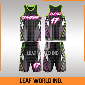 Uniforme de basket-ball personnalisé de haute qualité pour adultes à prix compétitif avec design de logo personnalisé ensemble de tailles pour adultes - Product Image 2