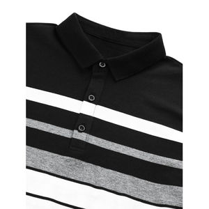 Polo de hombre de talla grande al por mayor, Polo de hombre transpirable de manga corta con logotipo personalizado bordado de nuevo diseño para hombre - Product Image 5