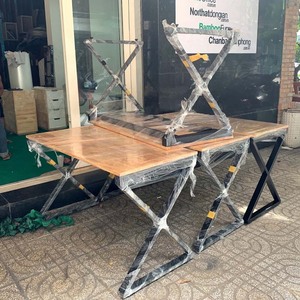 Escritorio de Trabajo Moderno y Minimalista XConcept HBXC001 de 100x60cm, Madera de Caucho Sólida con Melamina, Requiere Ensamblaje, Muebles de Oficina - Product Image 5