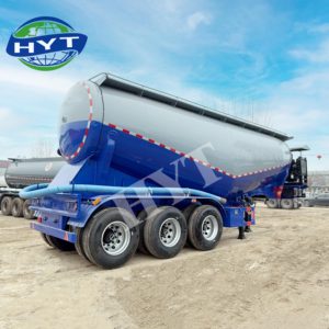 Semi-remorque citerne à ciment en vrac à 3 essieux, semi-remorque citerne à poudre robuste pour le <span class=keywords><strong>transport</strong></span> de matériaux en vrac secs - Product Image 4
