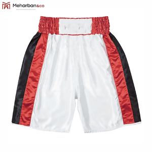 Pantalones cortos de boxeo a rayas laterales para hombre y adulto, de seda multicolor, transpirables, cómodos - Product Image 2