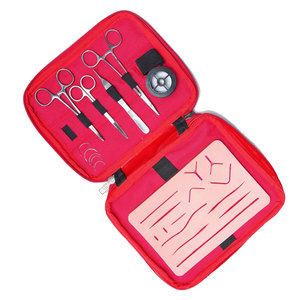 Juego de práctica de sutura de acero inoxidable con etiqueta privada personalizada, fuente de alimentación Manual, Kits de herramientas de instrumentos de enseñanza médica - Product Image 5