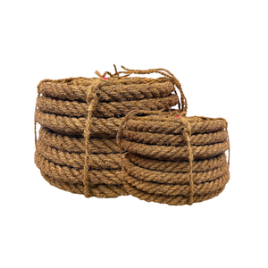 Corde de pêche vietnamienne durable, corde de noix de coco, corde torsadée/tapis de palmier, corde de jute, 100-200mm, pour des projets durables et respectueux de l'environnement - Product Image 1