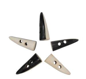 Fermeture à boutonnière en corne de buffle, écologique, durable, faite à la main, design intemporel, pour manteaux, vestes, pulls d'hiver classiques - Product Image 5