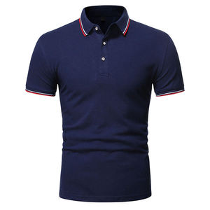 Nueva llegada verano moda tallas grandes hombres Polos tejidos deportes Polo camisetas logotipo personalizado 100% algodón Golf Polos - Product Image 1