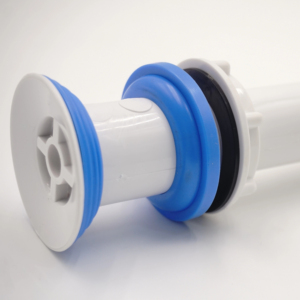 Tuyau de drainage en PVC moderne en forme de U pour urinoir masculin, usage cuisine et salle de bain, blanc / logo personnalisé - Product Image 1