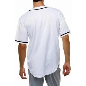 Camiseta de fútbol americano personalizada poliéster/malla de algodón tela transpirable diseño sublimado aparejos sarga número OEM equipo corto - Product Image 5