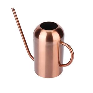 La bouilloire d'arrosage à longue bouche en acier inoxydable est un outil élégant et pratique conçu pour un arrosage précis et sans effort - Product Image 1