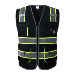 Gilet de sécurité pour la construction avec logo, bande haute visibilité, gilet réfléchissant, vêtement de travail d'hiver haute visibilité - Product Image 1