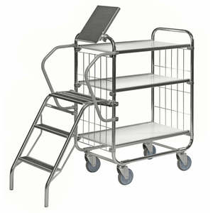 8000 Series Electro Galvanized Ladder KM07401 Accessories-Trolley for <b>Material</b> <b>Handling</b> Equipment - Product Image 1