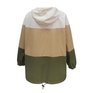 Men's Zip-Up Color Block Thick Winter Sport <b>Windbreaker</b> Jacket with Patchwork Waterproof & Eco-Friendly Outerwear - Product Image 6