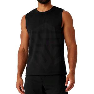 Haute Qualité Respirant Hommes Débardeurs Personnalisables Plus La Taille Sans Manches Tissu Doux Gym Chemise De Sport En Gros - Product Image 3