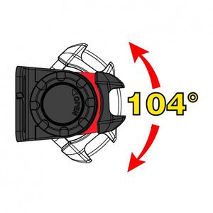 Lampe frontale LED Usag à haute visibilité, produit EL pour une visibilité optimale - Product Image 4