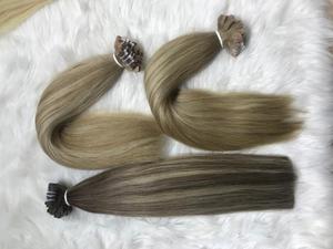 Venta al por mayor 100% Virgen Natural recto Piano cinta de pelo de alta calidad gran stock humano vietnamita extensiones de cabello crudo - Product Image 2