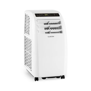 เครื่องปรับอากาศแบบพกพา 10000 BTU สำหรับบ้าน 3 in 1 ระบบทำความเย็น ลดความชื้น พัดลม ประหยัดพลังงานระดับ A+ ใช้สารทำความเย็น R290 สำหรับห้องขนาด 15-25 ตร.ม. ระดับเสียง 63 เดซิเบล สีขาว - Product Image 1