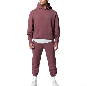 Conjunto Deportivo Personalizado con Estampado 3D, Sudadera y Pantalones de Algodón de Lujo de 450 g/m², Corte Holgado Unisex, Fabricante de Marca Privada, Ropa Deportiva Urbana - Product Image 1