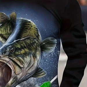 Nuevo Diseño 2026 Camisa de Pesca de Manga Larga para Hombre de Alta Calidad al por Mayor, Jersey de Pesca, Sublimación, Secado Rápido, Ropa de Pesca - Product Image 4