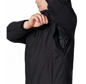 Chaqueta de cuero de vaca resistente al agua de alta calidad para hombre Color personalizado 100% Cuero Recubierto de invierno-Personalizable - Product Image 3