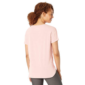 Camisetas de Mujer de Color Sólido, Precio Más Bajo, Último Diseño, Camisetas de Mujer con Logotipo Personalizado, Camisetas de Mujer en Oferta - Product Image 5