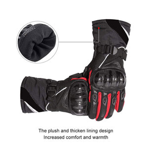 Full-Finger High Quality Sports Racing Motorbike <b>Gloves</b> Waterproof Leather Breathable Touch Screen Technology Customizable - Product Image 5
