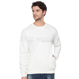 Sudaderas al por Mayor con Logotipo Personalizado, Sudaderas de Cuello Redondo con MOQ Bajo, Logotipo Bordado, Sudaderas de Algodón Afelpado - Product Image 1