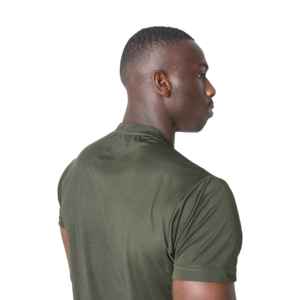 Quick Dry Breathable <b>Moisture</b> <b>Wicking</b> Workout Running Athletic Performance Polyester/Cotton Canvas T-<b>Shirts</b> - Product Image 6