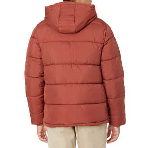 Blouson matelassé à capuche grande taille de haute qualité pour homme – Vente en gros – Polyester et coton – Extérieur – Hiver – Coupe-vent – Imperméable – Respirant - Product Image 3