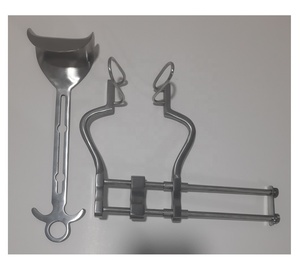 Ensemble d'instruments chirurgicaux pour écarteur abdominal VERITAS Balfour A-1 de haute qualité | Clip Hemolock réutilisable à usage vétérinaire - Product Image 2
