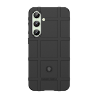 Coque arrière de protection antichoc en TPU souple avec boutons à pression, couleur unie, compatible multi-marques