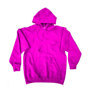 Sudadera con capucha de lana desgastada para hombre personalizada de alta calidad 300g moda transpirable precio al por mayor mezcla de algodón térmico básico - Product Image 5