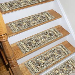 Tappeto turco a gradini, Tappeto vintage a gradini, Tappeto lavabile, Tappeto a gradini personalizzato - Product Image 5