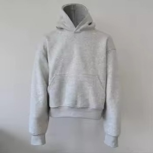 Zaful เสื้อกันหนาวขนแกะขั้วโลกขนปุยมีฮู้ดปักลายบล็อกครึ่งสีมีซิป - Product Image 5