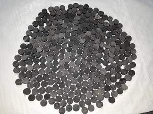 Fabricant de boutons noirs vierges en corne naturelle Faizacraft - Product Image 2