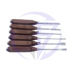 उच्च गुणवत्ता 6/पीसी स्टेनलेस स्टील ऑर्थोपेडिक हड्डी ऑस्टियोटोम सेट मैनुअल हड्डी चिइसल्स और क्यूरेट्स सर्जिकल उपकरण - Product Image 1