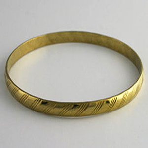 1940s Washington vert Floral marron vieilli laiton manchette Vampire bijoux américain Rectangle été bracelet bijoux de noël - Product Image 4