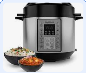 Cuisinière à pression électrique 5L 2026 Lifelong, méthode de cuisson lente à la vapeur, prix abordable - Product Image 2