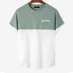 T-shirt de haute qualité à bas prix pour hommes T-shirt en coton de conception OEM Fabriqué au Pakistan T-shirt pour hommes - Product Image 1