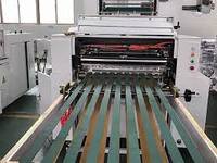 Machine d'impression et de découpe de papier d'emballage pour sandwichs BOXMAC, avec boîte de vitesses, moteur, roulement et engrenage, vitesse 50m/min, 380-440V, 2HP, Nouveau modèle 2023