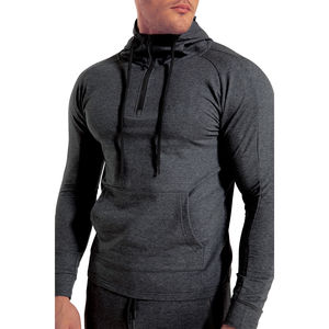 Survêtement de jogging en coton et polyester pour hommes, vêtements de sport de fitness minces au design uni pour les bas actifs, vente en gros - Product Image 6