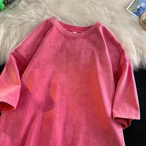 เสื้อยืดผู้ชายไซส์ใหญ่พิเศษสำหรับคนที่ล้างหิน/น้ำกรด - Product Image 4