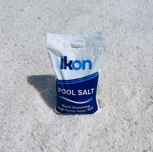 Sel de piscine pur à 99,9 % de la marque IKON |   Traitement de l'eau au chlorure de sodium |   Qualité industrielle Égypte - Product Image 1