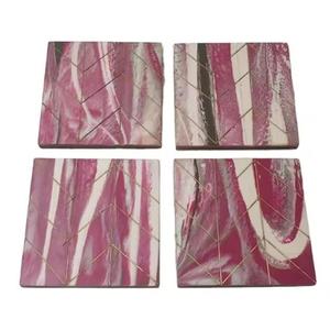 Posavasos de té de terrazo personalizado, posavasos para el hogar, Hotel, restaurante, vajilla, Decoración de mesa, suministros de cocina de mesa - Product Image 3