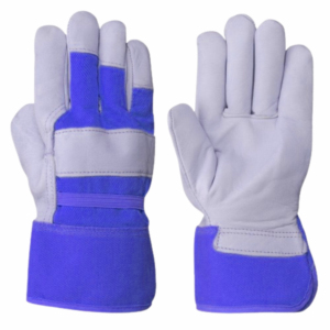 Guantes de seguridad industrial de cuero de grano de vaca de alta resistencia Guantes de construcción suaves y cómodos Rendimiento óptimo Trabajo pesado - Product Image 2
